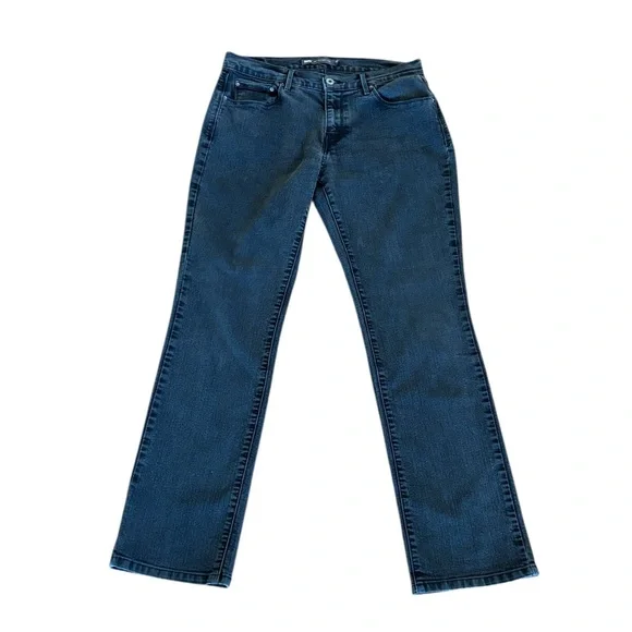 Levi’s 505 Black Straight Leg Jeans Size 10 - Picture 1 of 8